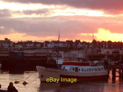 Foto 6x4 Die Sonne geht auf der Yorkshire Belle Bridlington unter um 2021