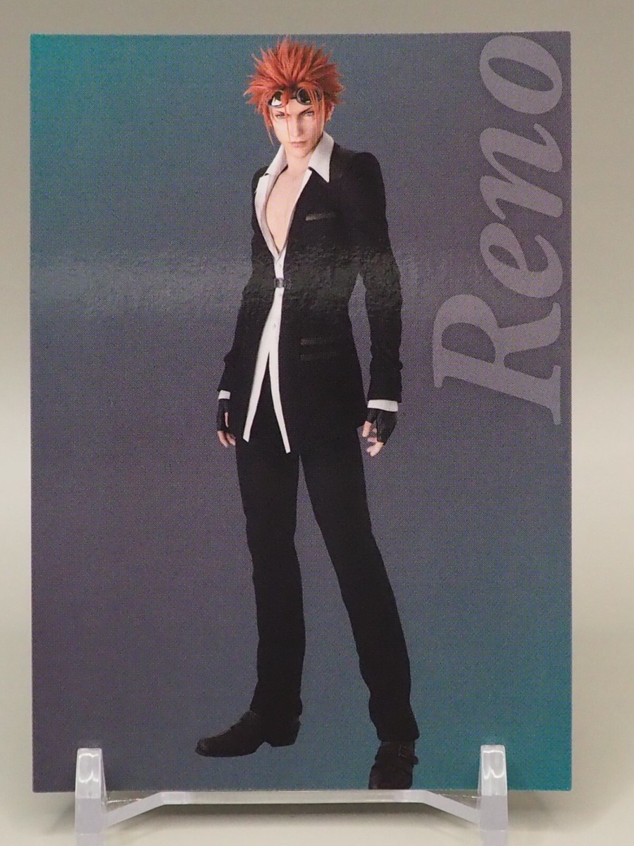 Reno Final Fantasy VII Art Museum Trading Cards 1-083 Japan J217