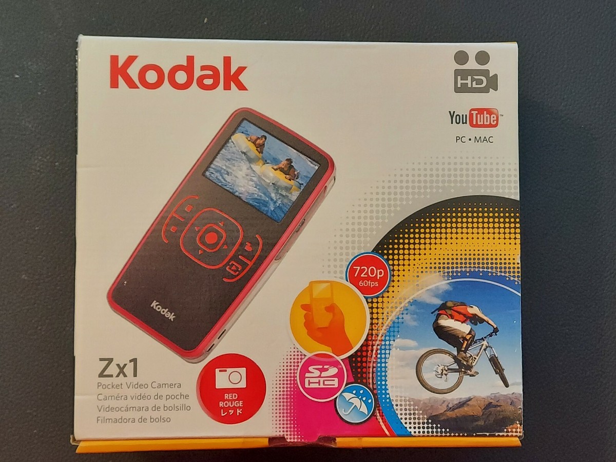 Kodak Zx1 Pocket Camcorder 41778812624| eBay