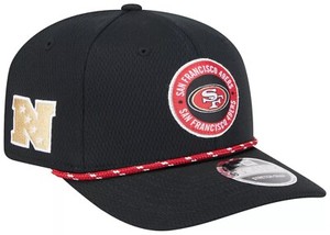 San Francisco 49ers New Era Sideline 9Seventy NFL Adjustable Hat
