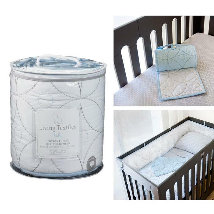 living textiles cot bumper