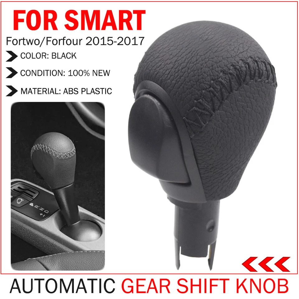 Para Smart Fortwo/Forfour 2015 2016 2017 Automático Cambio de marchas Perilla Manija Cambio Foto 3 de 4
