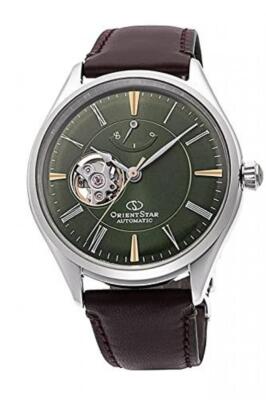 Orient Star RK-AT0202E Green Dial Mechanical Automatic Skeleton Men Watch New