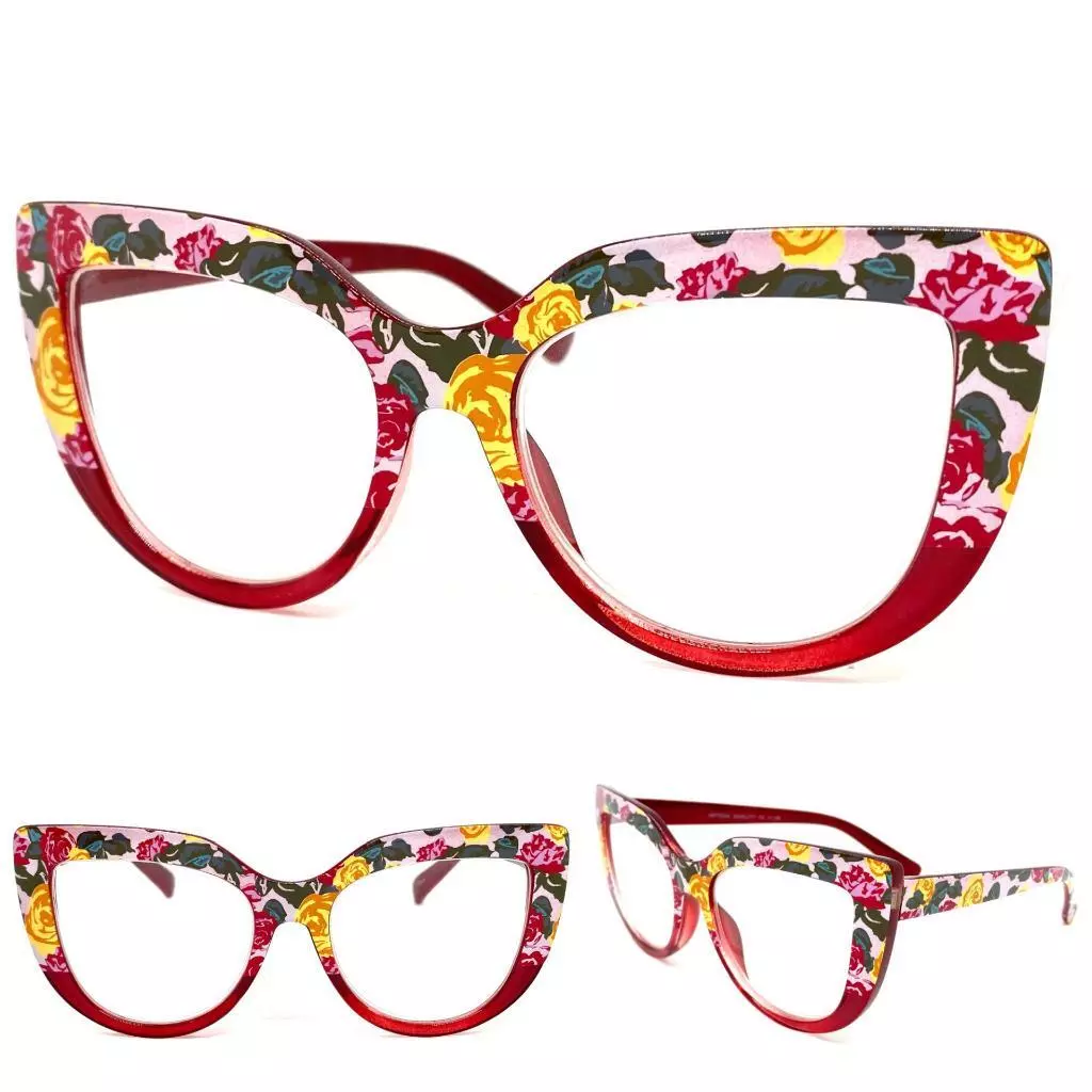 Floral cat cheap eye glasses