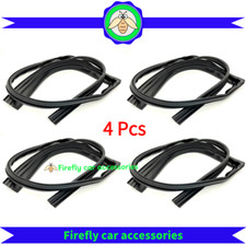 4pcs Door Glass Run Channel Weather Window Seal For 2013-2017 Honda Accord Sedan