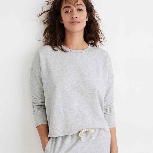 Madewell Gray Saunter Cotton Swing 