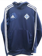 Northern Ireland Football Hoodie Adidas Training Pullover Top Mens Small S