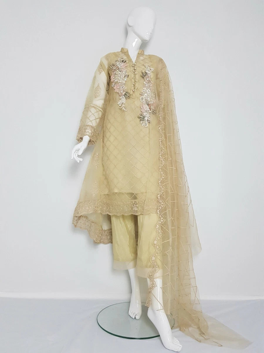 Asian pakistani formal branded dress ready to wear collection
