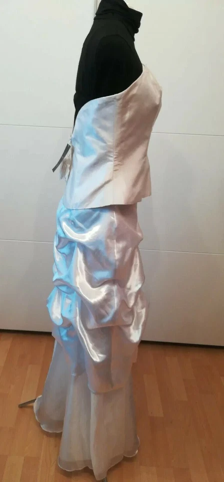 ♥Brautkleid Hochzeitkleid 2-teilig in weiß gr. 36 NEU 028♥ - Bild 4 von 4