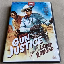 Gun Justice (DVD Box Set 4-Disc 50 Episode Western) Lone Ranger Roy Rogers Moore