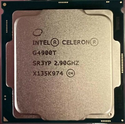 LOT of 100 Brand New Intel Celeron G4900T CPU SR3YP 2.90 GHz LGA 1151 USA