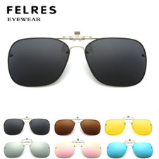 Clip On Flip Up Polarized Sunglasses Men Women Driving Shade Glasses UV400 New