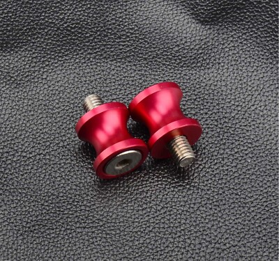 8mm Swingarm Spool Sliders For Kawasaki Z650, Z900, Ninja ZX-6R, BMW, Honda & More - CNC Aluminum