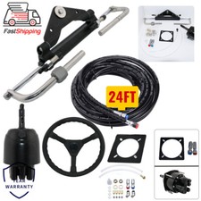 Boat Hydraulic Steering System Kit Marine Outboard Steering 100HP Outboard