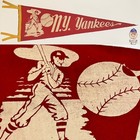 1950’s NY New York Yankees Vintage Pennant MLB Baseball 8x26 Inch — photo 1
