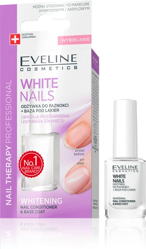 Eveline Cosmetics 3 In 1 Instantly Whiter Nail Whitener