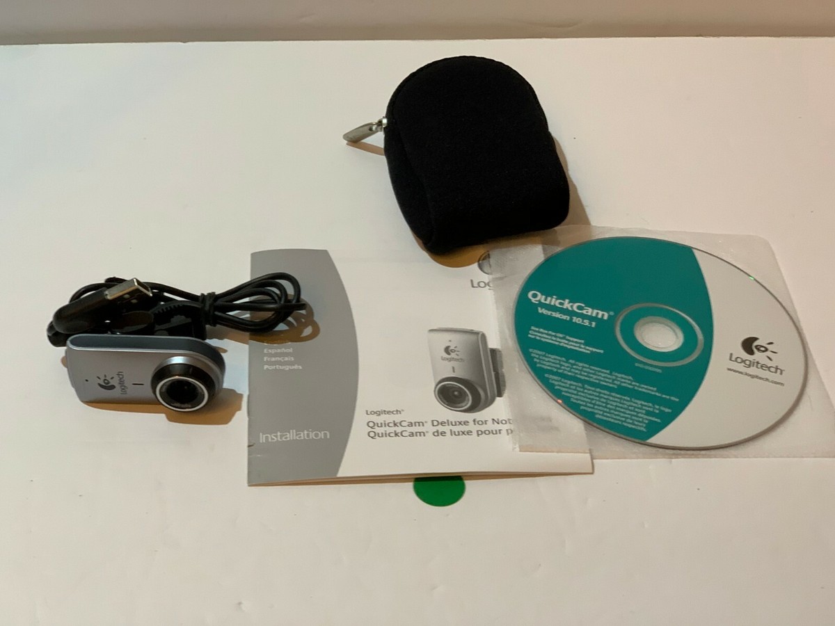 Logitech QuickCam for Notebooks Deluxe webcam Cam Chat portable