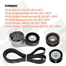 Tensioner And Idler Pulley Kit Drive Belt Tensioner And Idler