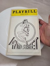1980 Playbill Winter Garden Tammy Grimes in 42nd Street
