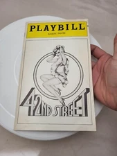 1980 Playbill Winter Garden Tammy Grimes in 42nd Street