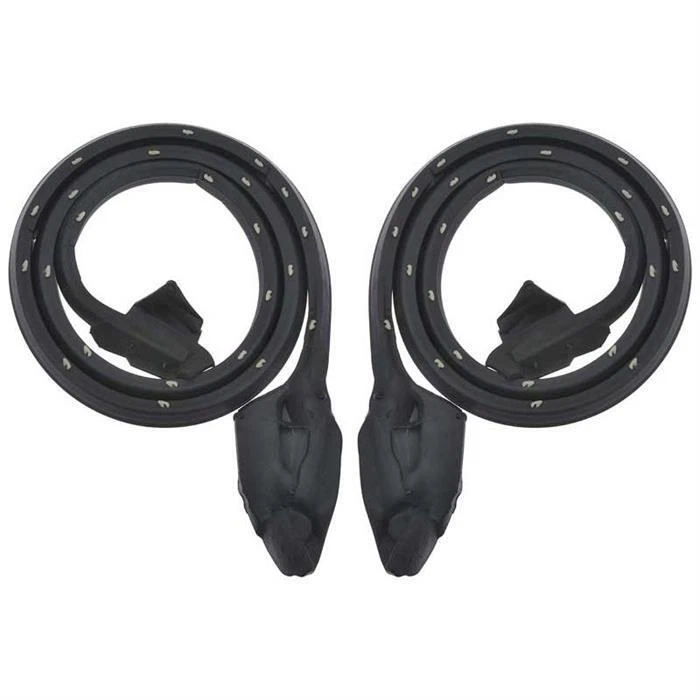 OER MA9818 1973-76 Compatível com Moldura de Porta Mopar Tira Meteorológica, 2 Portas - Imagem 2 de 4