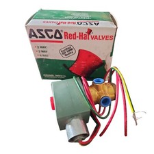 New ASCO Red Hat Solenoid Valve 8320G174 2,3,4 Way Automatic Switch Co.