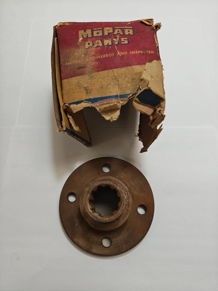 Chrysler New Yorker Desoto 1953-1956 eje de hélice brida delantera 1406669 nuevo en stock Foto 4 de 4