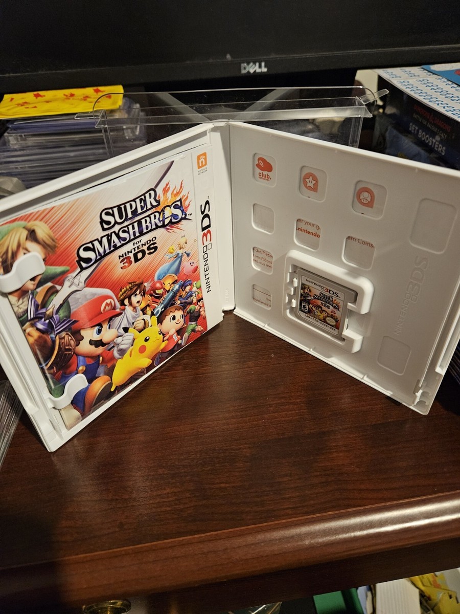Super Smash Bros (Nintendo 3DS, 2014) Complete CIB With Collector