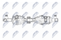 Nty NPW-TY-196 Antriebswelle Vorne Links FüR Toyota
