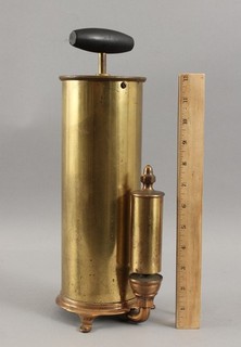 Antique Brass Nautical Ship Boat Foghorn w/ Steam Whistle