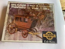 1971 Craft Master  103:350 Stage Coach  Wooden Kit MiB Shrink Wrapped Gen Mills
