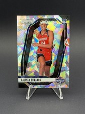 2024 Panini Prizm WNBA #142 Aaliyah Edwards Ice Prizms (RC)