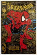 Spider-Man #1 Gold 2nd Print McFarlane FN/VF ...