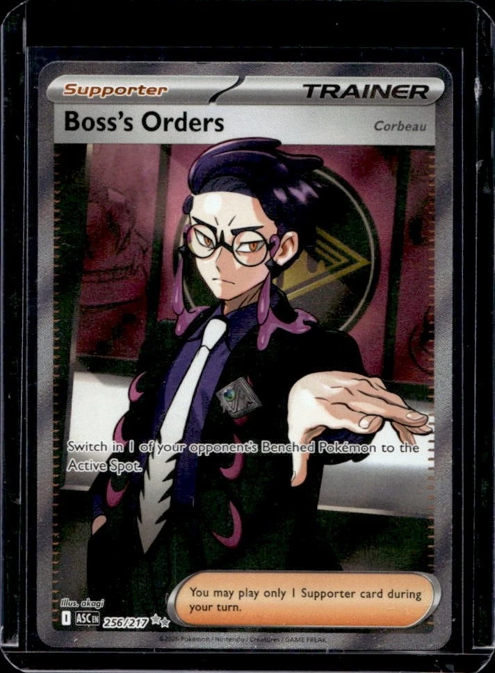 Boss's Orders - Ascended Heroes #256 Price & Value ($6.69) | PokeScope