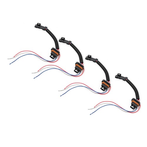 4x Tail Light Power Harness For Polaris RZR 15-23 Whip Brake Light License Plate - Picture 6 of 11