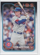 2024 Topps & Panini PETE CROW-AMRSTRONG Chicago Cubs ROOKIE (Choose Your Card)RC