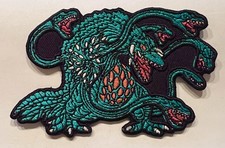 GODZILLA monster 4" BIOLLANTE embroidered figure Badge PATCH action Ghidorah