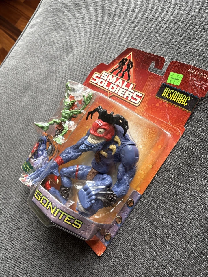 Figura de acción Small Soldiers Insaniac sin usar, en caja, Kenner 1998 Gorgonitas de colección Foto 2 de 4
