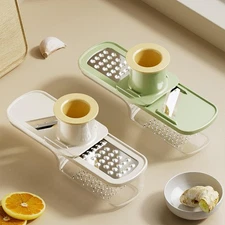 2Pcs Ginger Garlic Grater Garlic Slicer for Wasabi Onion Fruits Vegetable