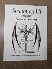 1993 Shauncon VII Convention Official Program RPG RPGA DnD Kansas City Gaming 