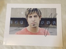 Jeremy Camp Signed Photo 2007 Evergreen State Fair Autographed 8.5x11