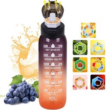Trinkflasche 1000ml mit Geschmack Luft Wasser...