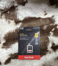 SanDisk Extreme Pro 128GB SD Class 10 SDXC Memory Card - SDSDXDK-128G 300MB/s