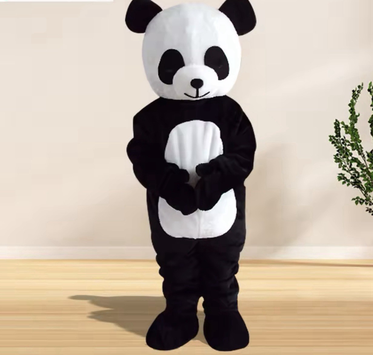 Disfraz de mascota panda NUEVO traje para adulto - hombres mujeres oso panda cosplay
