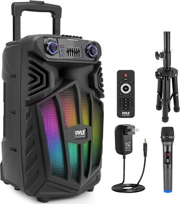 Pyle PPHP152NSM 1680W Portable Bluetooth PA Speaker - Black (Open Box)