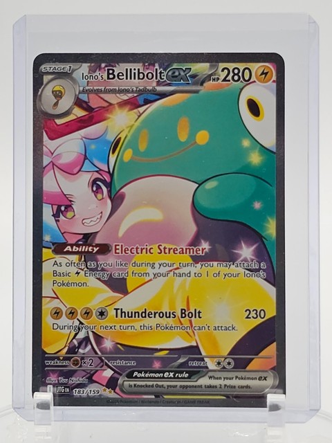 Iono's Bellibolt ex #183 (Journey Together (2025))