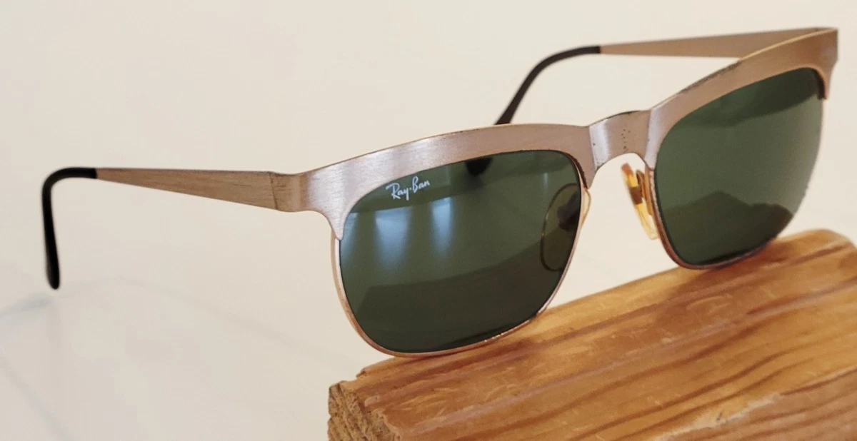 Ray-Ban Gold Vintage 100% UV400 Sunglasses for sale | eBay