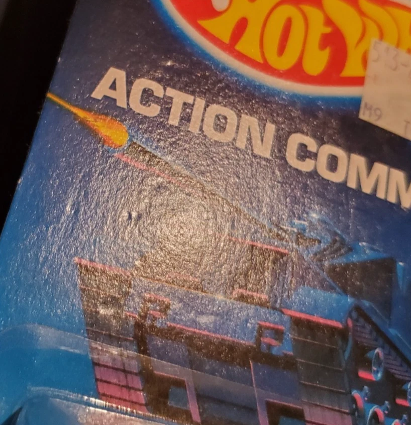 Vintage 1986 Hot Wheels Troop Convoy Action Command 9379 Unpunched - Image 3 of 4
