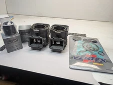 Skidoo Lynx Summit Mxz 600 593 Cylinder Kit New Pistons Complete Gasket set 2000