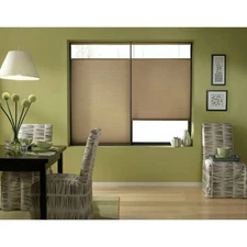 First Rate Blinds Antique Linen 57-57.5-inch Cordless Top